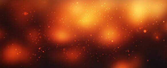 Wall Mural - Warm Abstract Background Orange Brown Gradient Impressionism Soft Bokeh Light Texture Depth Movement