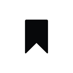 Poster - Bookmark vector icon sign symbol.