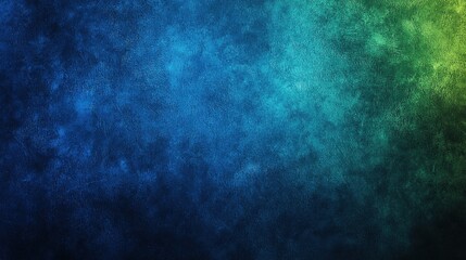 Poster - Ethereal Dark Background with Glowing Gradients in Vibrant Shades of Blue and Green