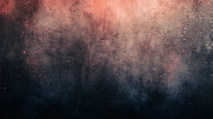 Poster - Ethereal Dark Background with Glowing Gradients in Shades of Pink and Blue for Creative Projects