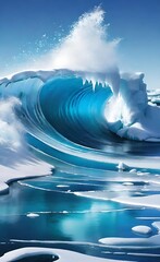 Wall Mural - wave