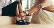 © peopleimages.com - Hands, child and tie school shoes with mom from help, morning routine and people in home. Feet, getting ready and student with start to academic day, uniform for growth and education for development