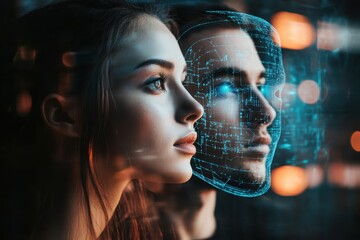 Poster - Faces of technology: exploring the fusion of human and digital identity