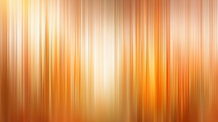 Poster - Abstract vertical lines in warm orange and cream hues, creating a soft gradient effect.