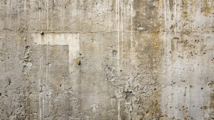 Wall Mural - A close-up shot of a weathered concrete wall, concrete, texture, background, rough, construction, surface, gray