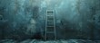 © Waraporn - Mysterious moody stairway rising through a dreamlike foggy landscape inviting the viewer to explore the unknown and embrace the potential of new opportunities and challenges