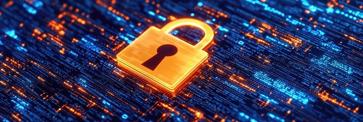 Poster - Cyber criminal exploits vulnerabilities in digital networks to create widespread chaos