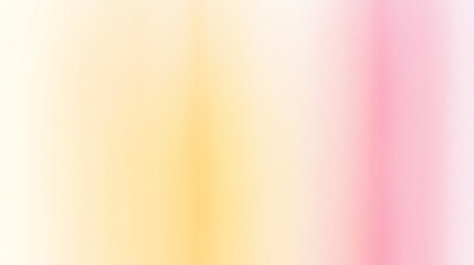 Wall Mural - Abstract gradient background with soft pink, white, and yellow colors.