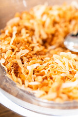 Sticker - Bowl of Toasted Coconut Flakes for Cookie Decorating