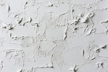 Poster - Textured White Wall Surface with Abstract Patterns and Depth, Perfect for Backgrounds in Photography, Art Projects, and Interior Design Concepts