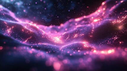 Wall Mural - A purple and blue background with a purple line in the middle