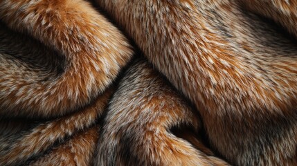 Poster - Luxurious layers of mocha hues intertwine, showcasing the soft and inviting texture perfect for fashion and decor