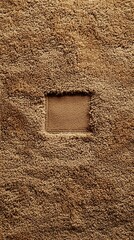 Aufkleber - Exploring the rich textures and detailed patterns created by light on a beautiful, warm-toned surface that captivates with its organic feel and inviting allure