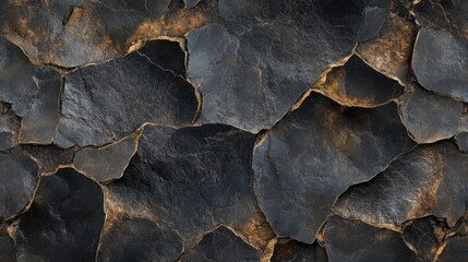 Poster - Closeup of a seamless rock texture background with intricate details and rugged surfaces ideal for design and art projects.