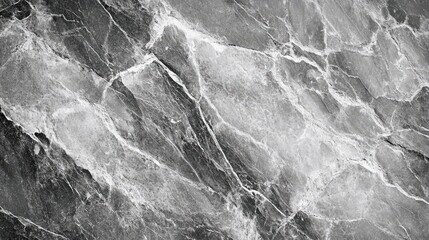 Poster - Gray stone texture with intricate patterns showcasing natural beauty and unique veining ideal for backgrounds and design elements