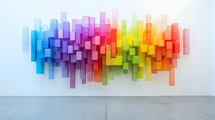 Poster - A color-coded classification chart displayed on a clean, minimalistic white background.