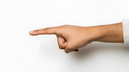 Poster - A professional pointing at a segmentation chart displayed on a clean, white studio backdrop.