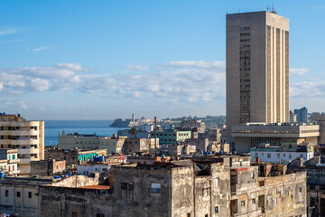 Wall Mural - Aerial view of the city of Havana in Cuba