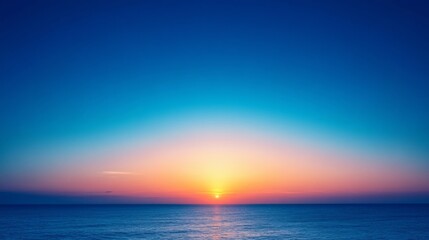 Wall Mural - Tranquil Ocean Sunrise