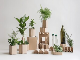 Poster - Innovative evolution of sustainable packagingmodular design with minimal materials for eco-friendly solutions in modern environments