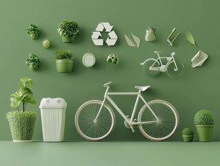 Poster - Implementing circular economyminimal waste design in product lifecycle for sustainable living and environmentally friendly practices