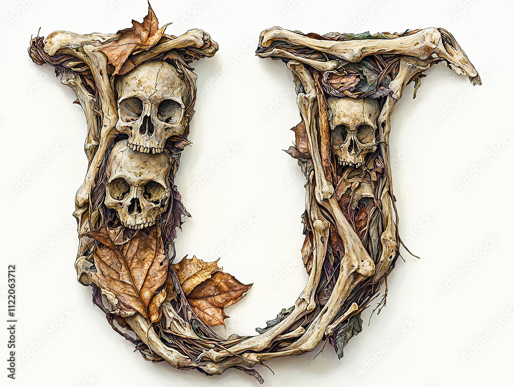 Stock-Illustration „skeleton, bone, anatomy, osteology, skull ...