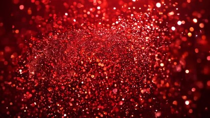 Poster - Capturing the ethereal glow of red lights reflecting in a mesmerizing dark environment during a nighttime exploration. Generative AI