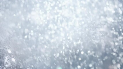 Poster - Sparkling water droplets dance in sunlight creating a magical underwater ambiance in a tranquil oasis. Generative AI