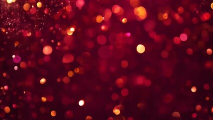 Poster - Sparkling lights dance in vibrant hues, creating a mesmerizing visual display in a festive atmosphere. Generative AI