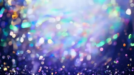Poster - Colorful lights dance in a sparkling display over a shimmering background, creating a mesmerizing atmosphere in the evening sky. Generative AI