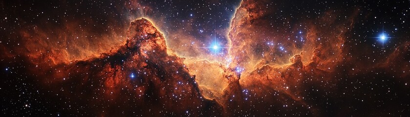 Wall Mural - exploring the cosmic wonders of the carina nebula outer space astrophotography celestial environment