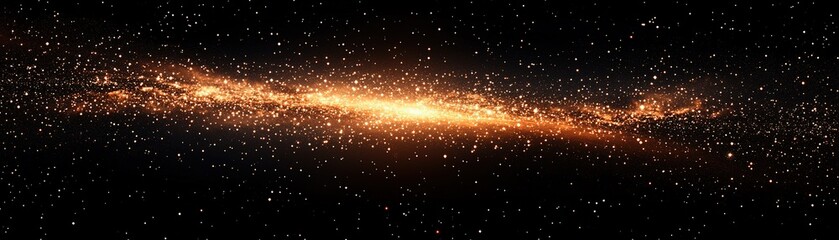 Wall Mural - exploration of cosmic wonders outer space astrophotography dark void panoramic view celestial phenom