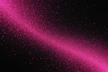 Wall Mural - pink color gradient grainy background, illuminated spot on black, noise texture effect