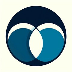 Poster - Three circles overlapping to form a Venn diagram shape
