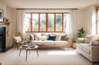 © Zars - Interior of a modern living room with a stylish sofa and armchairs
