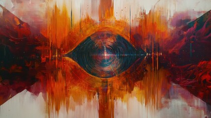 Poster - A surreal adventure dimensional consciousness and abstract reality layers