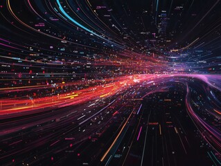 Poster - Visualizing emotional algorithmscolor-coded feeling translation in digital data environments for enhanced insight