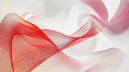 Poster - Abstract digital connectivity background featuring smooth, flowing lines for modern visuals.