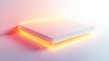Poster - Abstract gradient white background featuring light transitions and modern aesthetics.