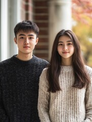 Poster - Couple Standing Together