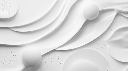 Poster - Minimalist textured white background for branding, blending modernity with simplicity.