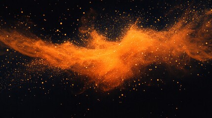 Poster - Minimalistic particle mesh with conceptual depth, perfect for artistic and premium branding.