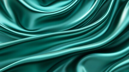 Wall Mural - A polished jade background with a subtle sheen