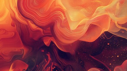 Poster - Dynamic background with flowing, organic lines and vibrant transitions for impactful visuals.