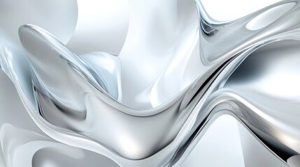 Poster - Smooth white abstract background with soft gradients, ideal for clean and modern designs.