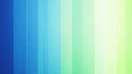 Poster - soothing gradient in blues and greens, evoking a sense of calm.