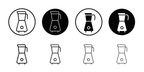 Aufkleber - Blender icon Outline vector for web ui