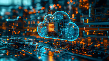 Poster - Cloud Computing Network Digital Infrastructure Technology