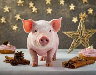 Poster - Süßigkeiten zur Weihnachtszeit