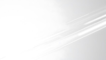 Poster - A minimalist abstract background featuring soft white sleek lines on a light gray backdrop. The design is clean/smooth and elegant with a subtle gradient and texture.